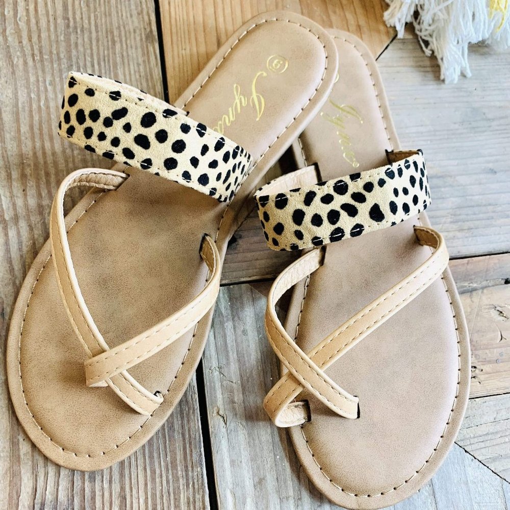Crazy In Love Women's Strappy Sandal-Cheetah